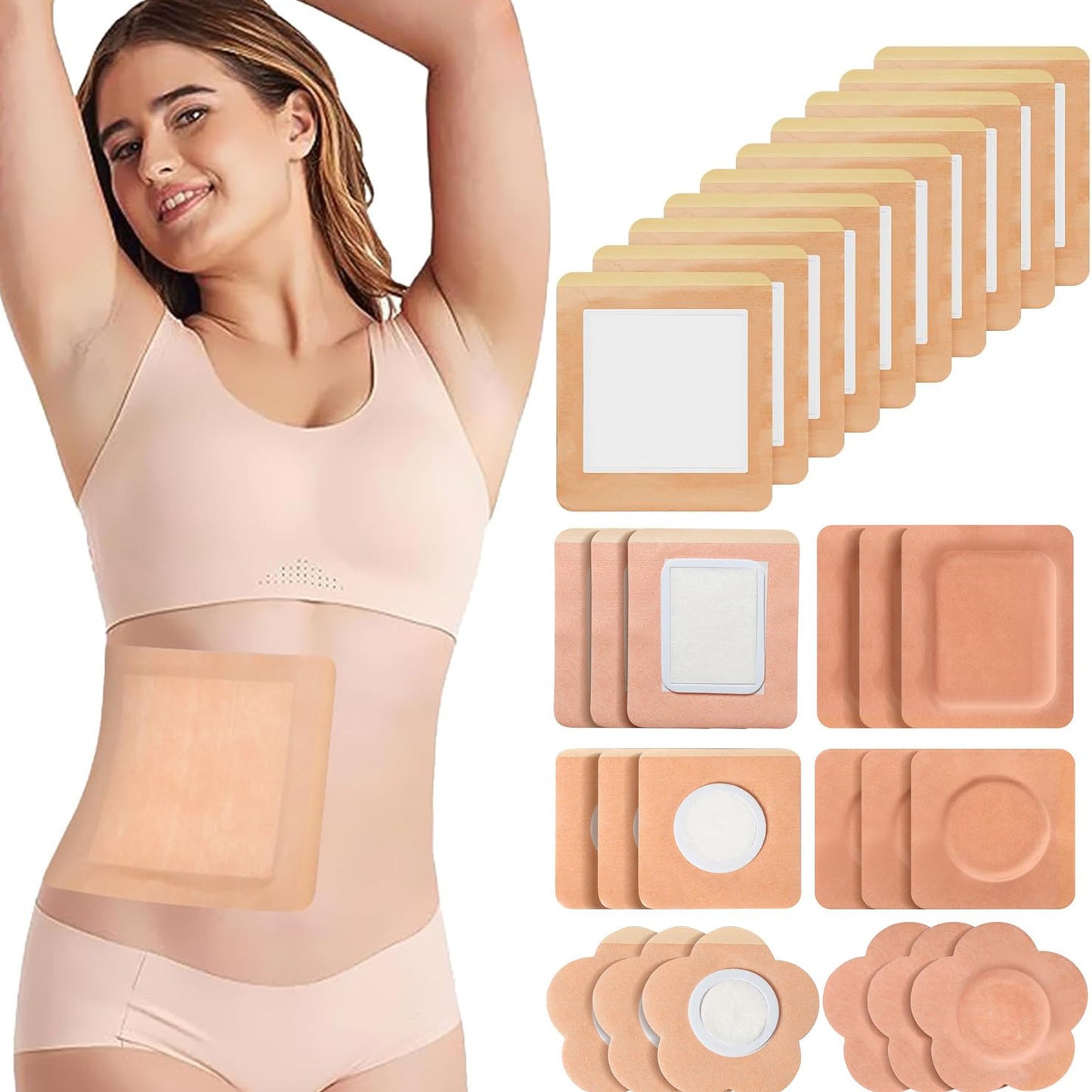 Disposable Self-Adhesive Castor Oil Pack