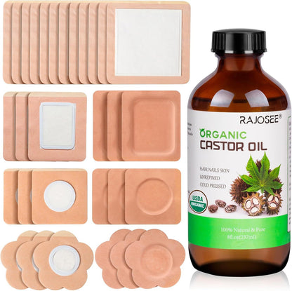 Disposable Self-Adhesive Castor Oil Pack