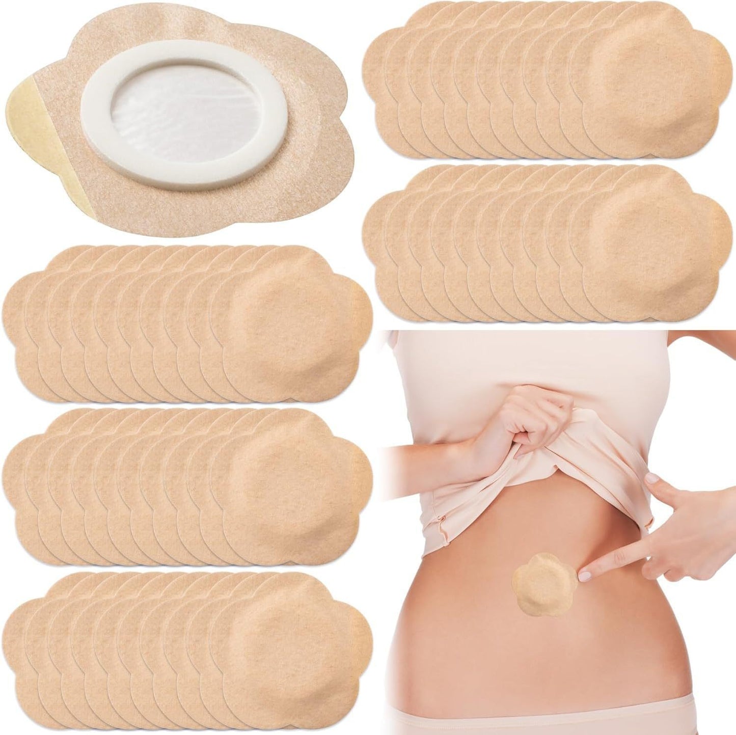 Disposable Self-Adhesive Castor Oil Pack