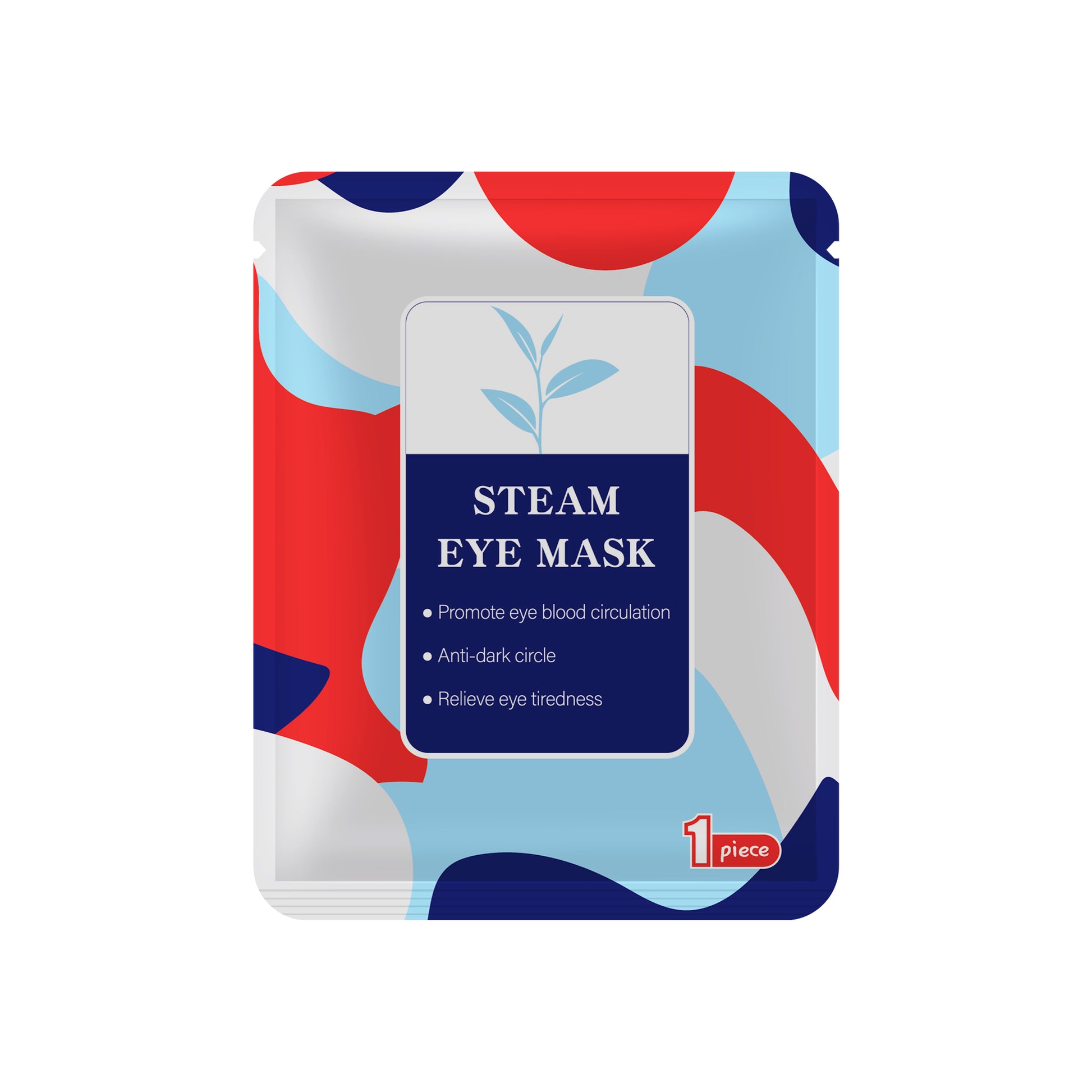 Disposable steam eye mask for hot compress