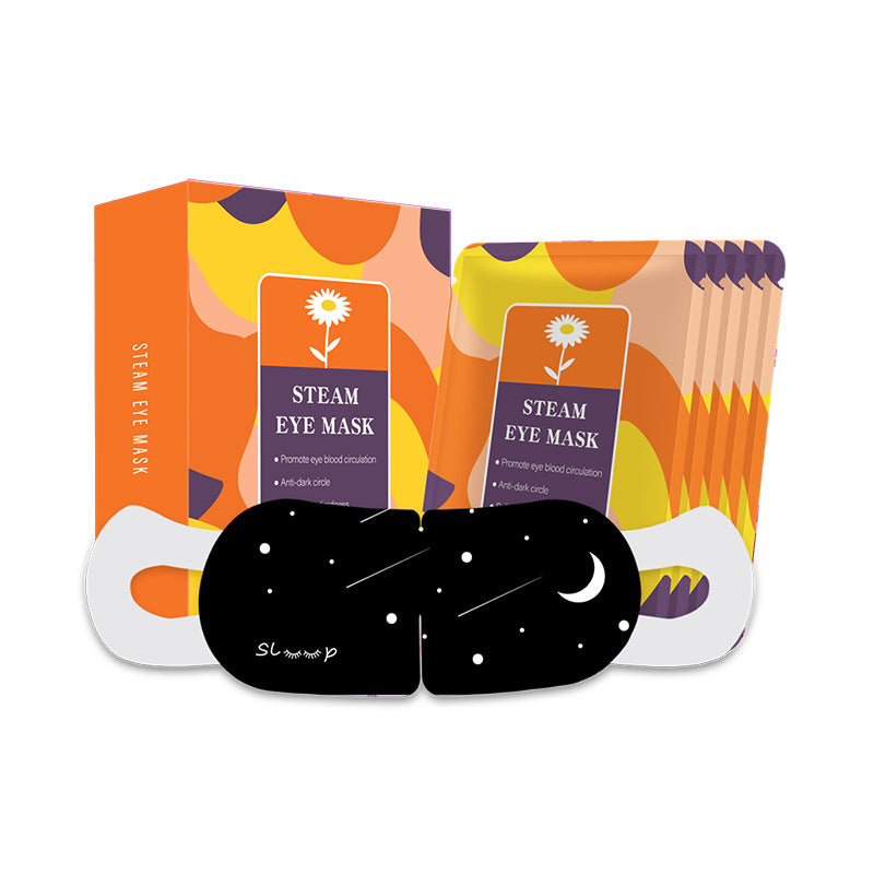 Disposable steam eye mask for hot compress