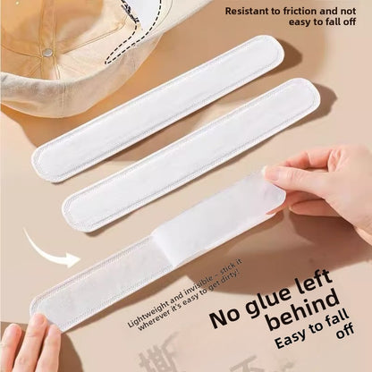 Disposable Sweat Absorbing Hat Liner Patches