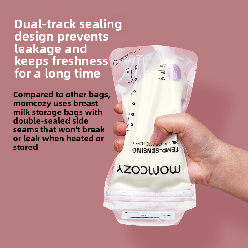 Disposable Temperature-Sensitive Breast Milk Storage Bags