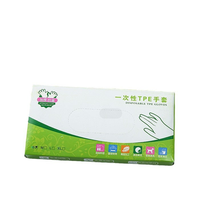 Disposable Thickeneded Tpe Gloves