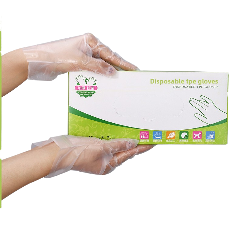 Disposable Thickeneded Tpe Gloves
