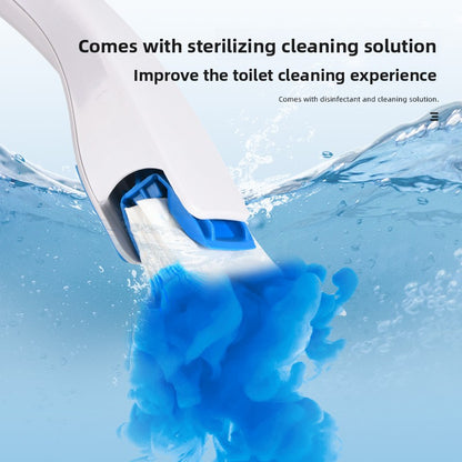 Disposable toilet brush set, toilet cleaning brush