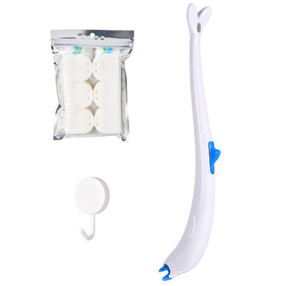 Disposable toilet brush set, toilet cleaning brush