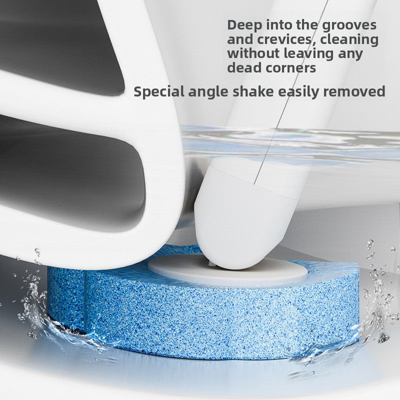 Disposable toilet brush