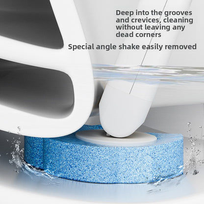 Disposable toilet brush