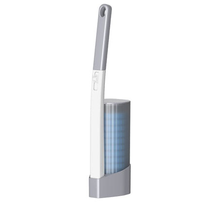 Disposable toilet brush