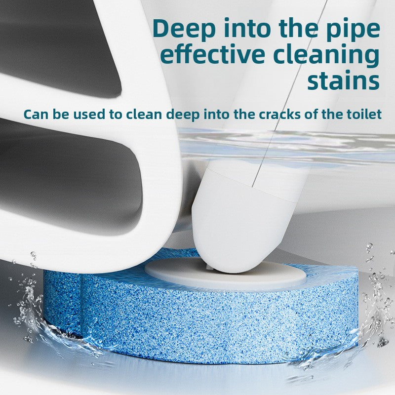 Disposable toilet brush