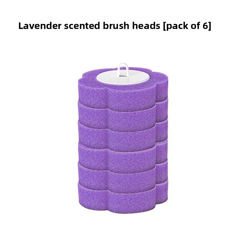 Disposable toilet brush