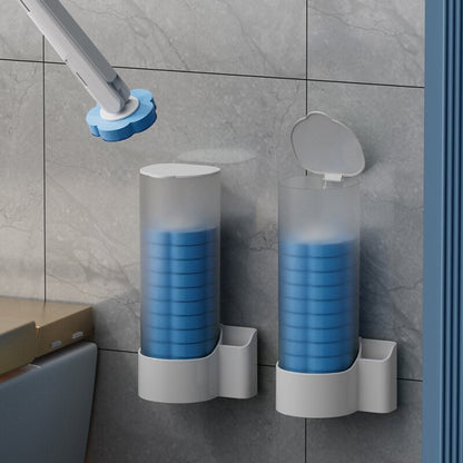 Disposable toilet brush