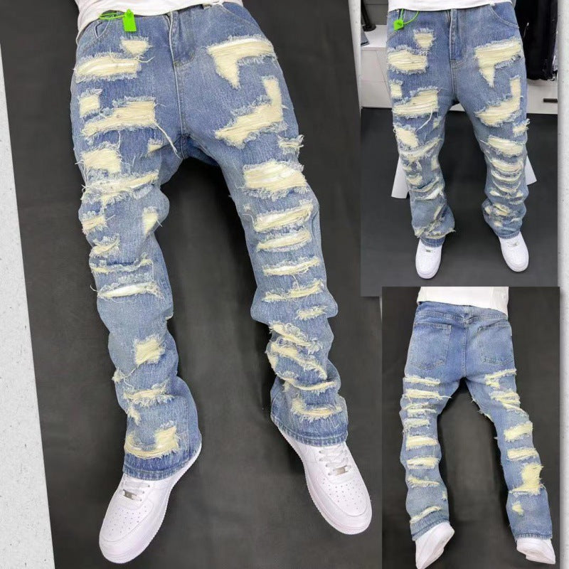 Distressed Jeans Pants