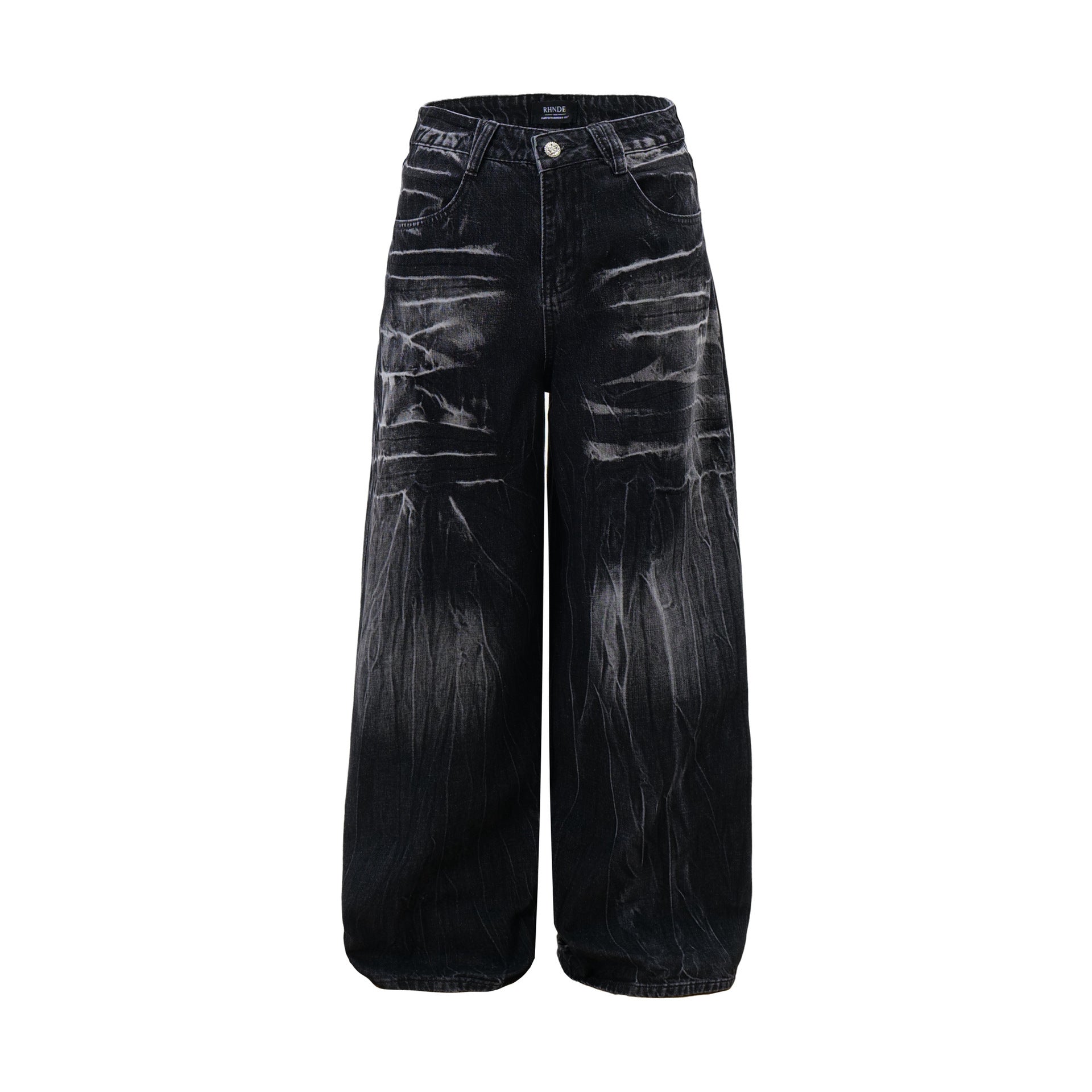Distressed jeans