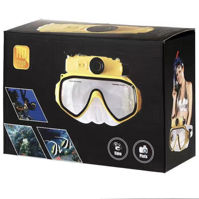 Diving Photography Goggles with Dry Breathing Tube