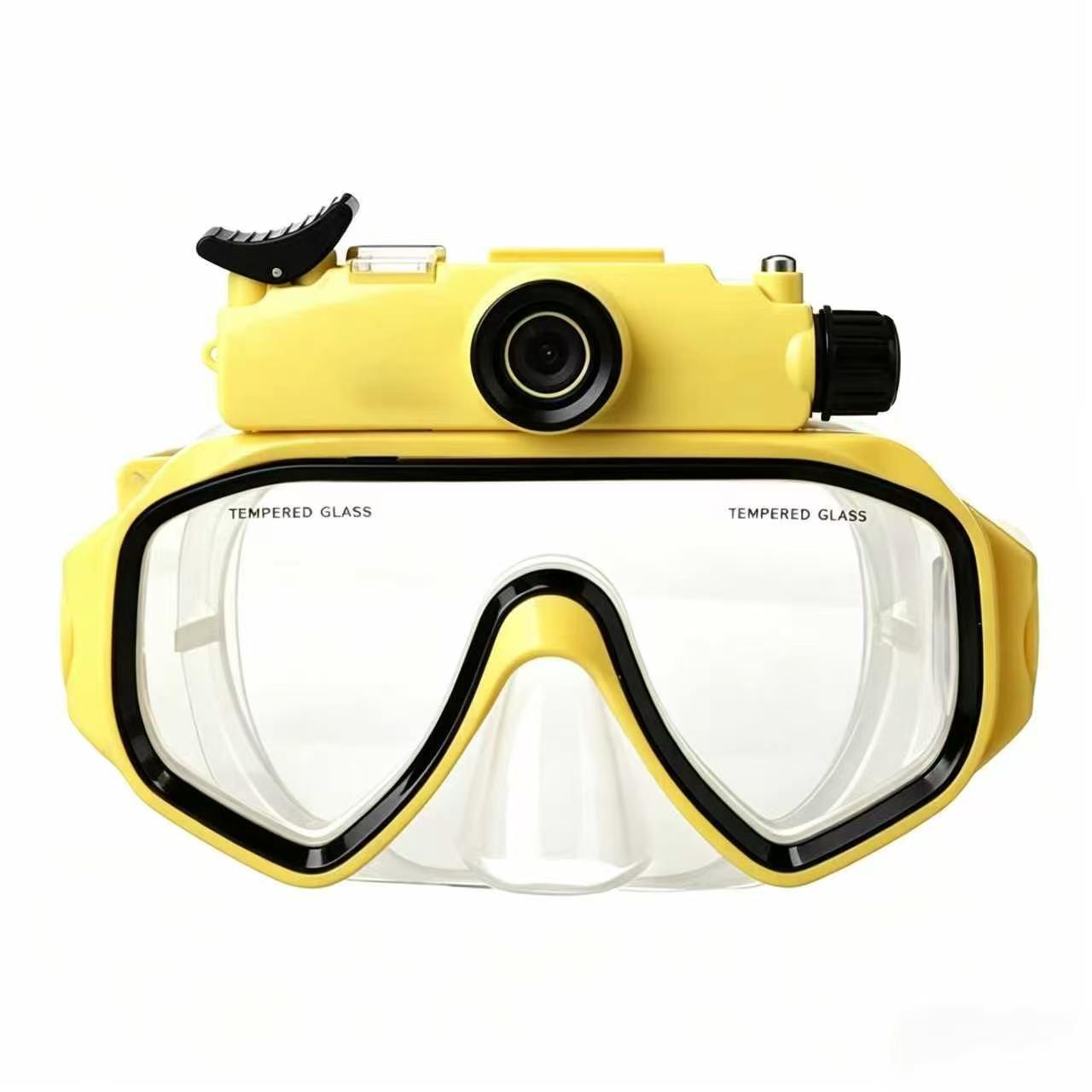 Diving Photography Goggles with Dry Breathing Tube