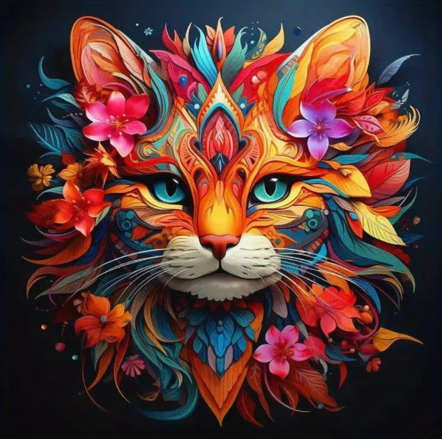 DIY 5D Full Diamond Cat Painting Home Decor