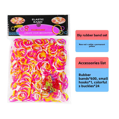 DIY Braided Bracelet Rubber Bands Kit