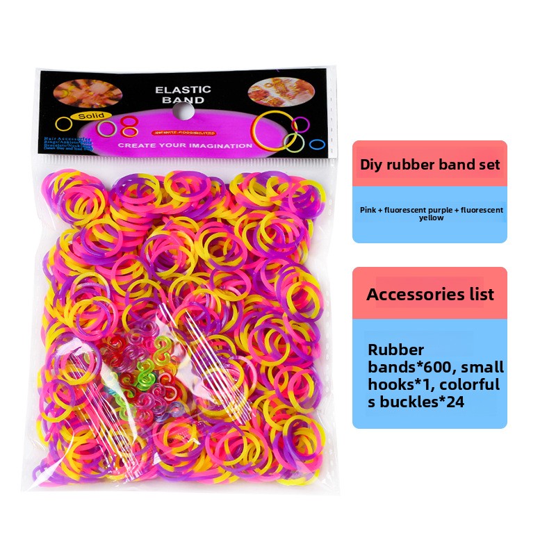 DIY Braided Bracelet Rubber Bands Kit