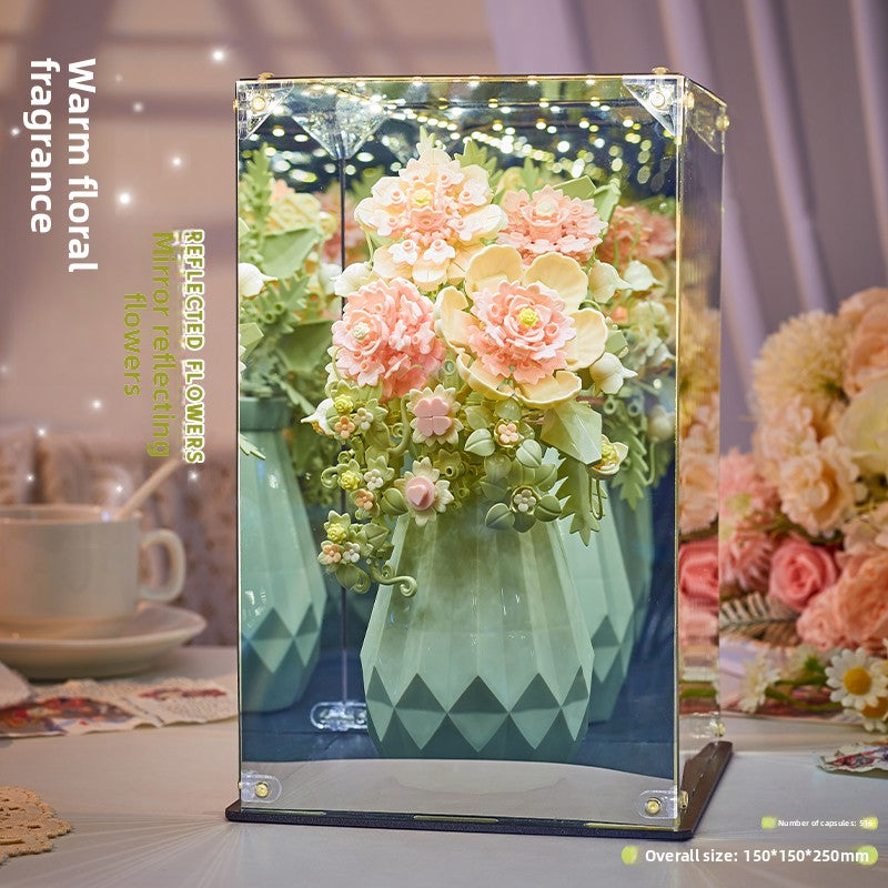 DIY Building Block Flower Bouquet