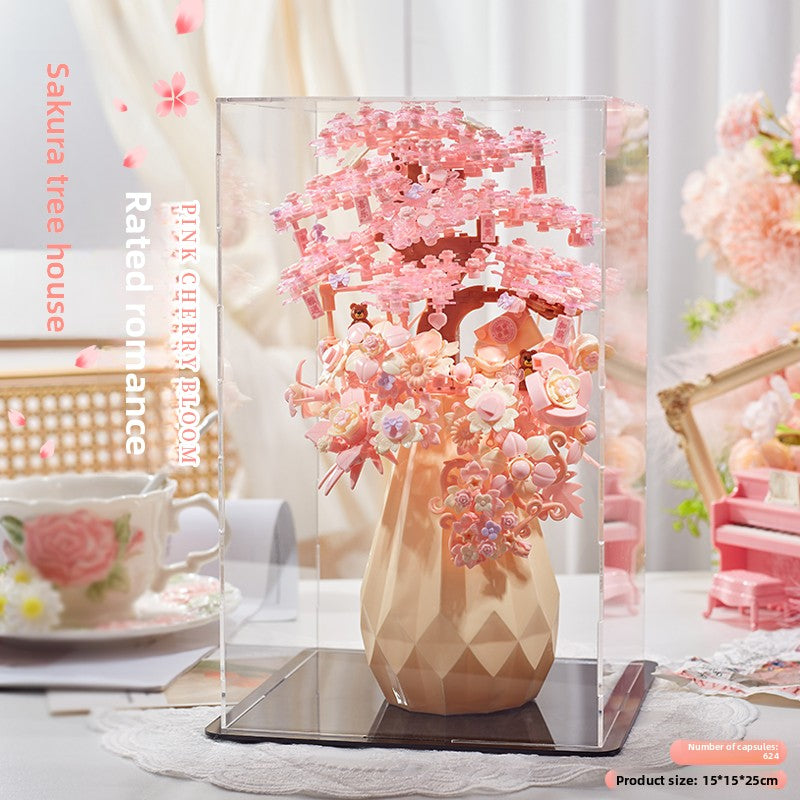 DIY Building Block Flower Bouquet