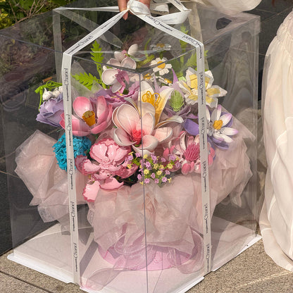 DIY Building Block Flower Bouquet Kit