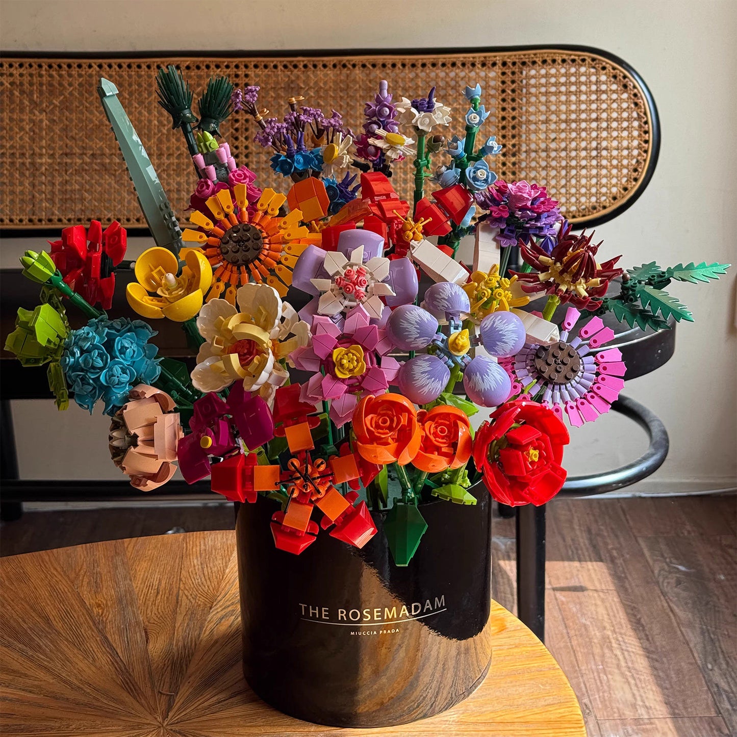 DIY Building Block Flower Bouquet Kit