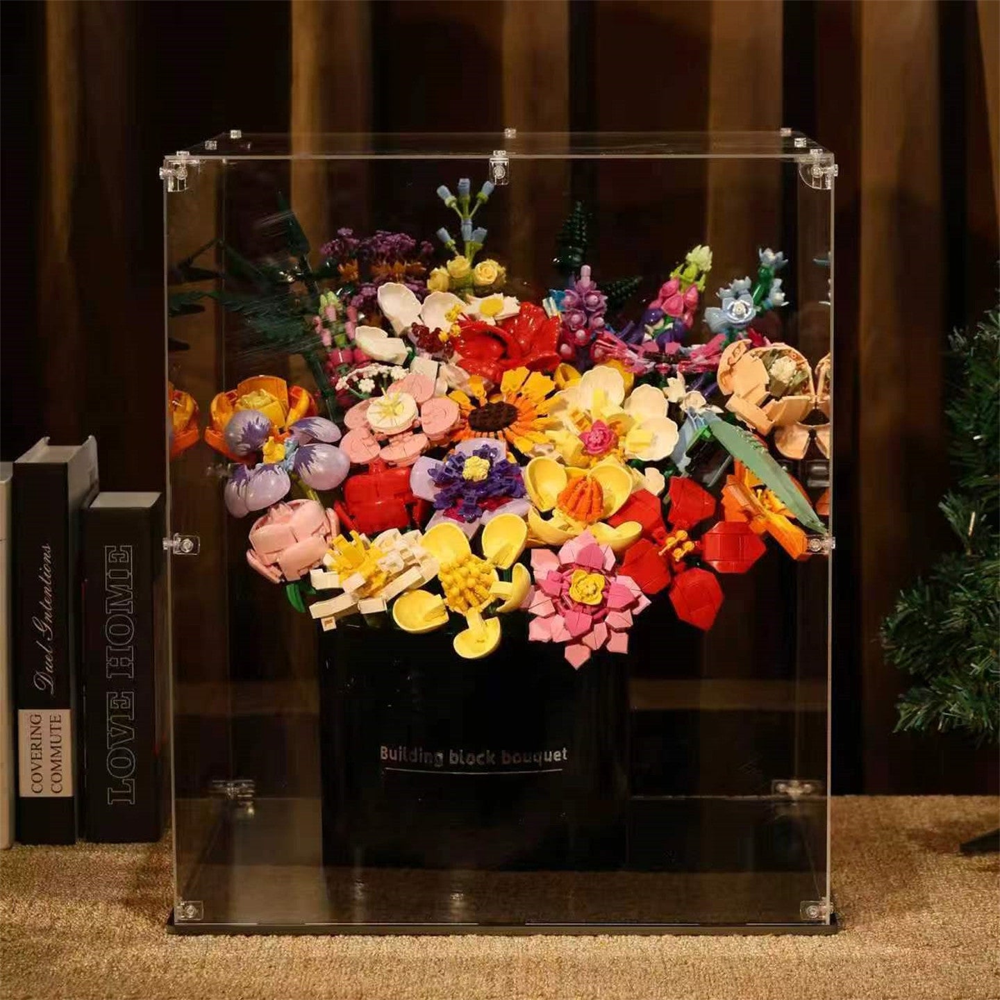 DIY Building Block Flower Bouquet Kit
