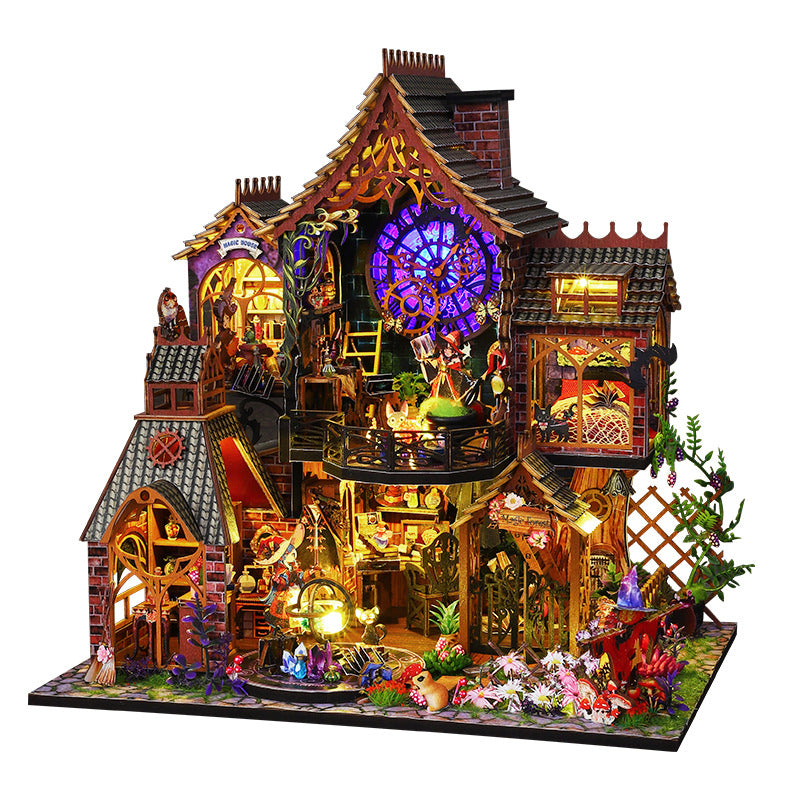 DIY cabin assembly model