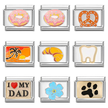 DIY Cartoon Food Charms for Bracelets