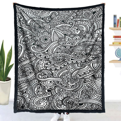 DIY Coloring Blanket with Color Brushes