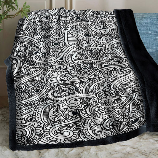 DIY Coloring Blanket with Color Brushes