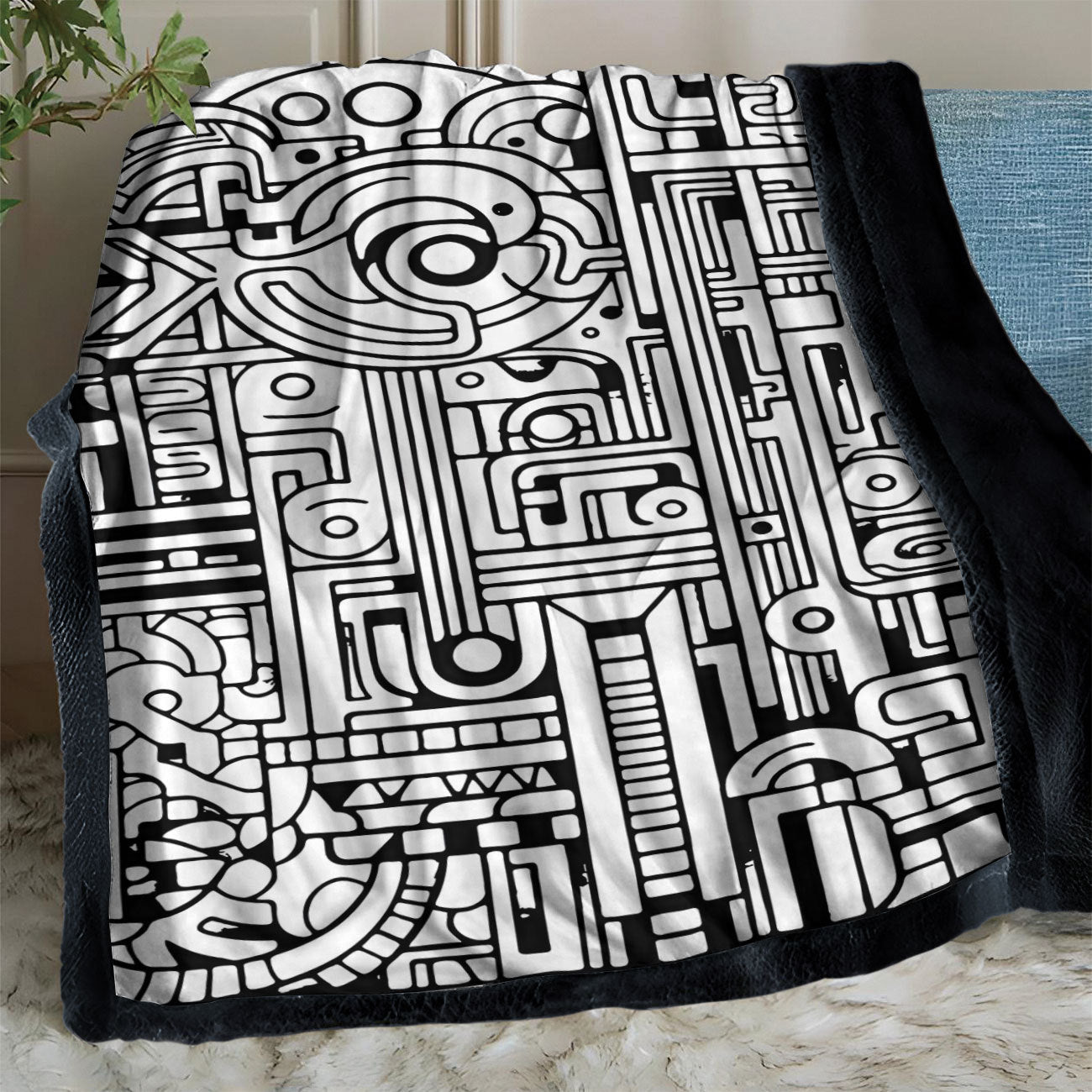 DIY Coloring Blanket with Color Brushes