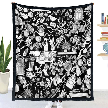 DIY Coloring Blanket with Colored Pens