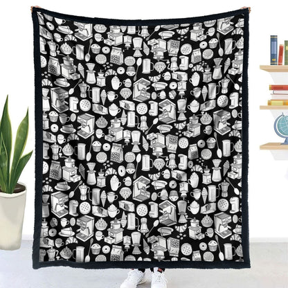 DIY Coloring Blanket with Colored Pens