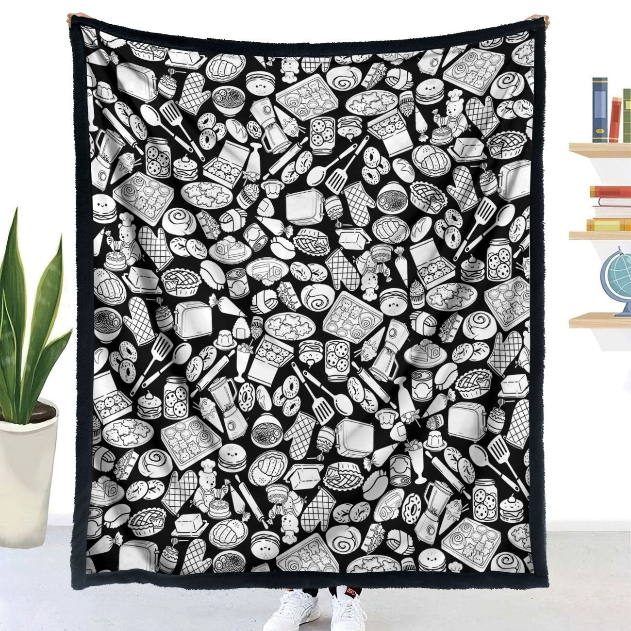 DIY Coloring Blanket with Colored Pens