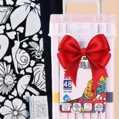 DIY Coloring Blanket with Markers
