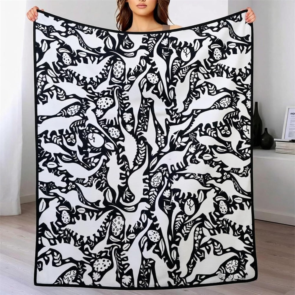 DIY Coloring Flannel Blanket