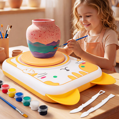 DIY Creative Pottery Machine for Kids