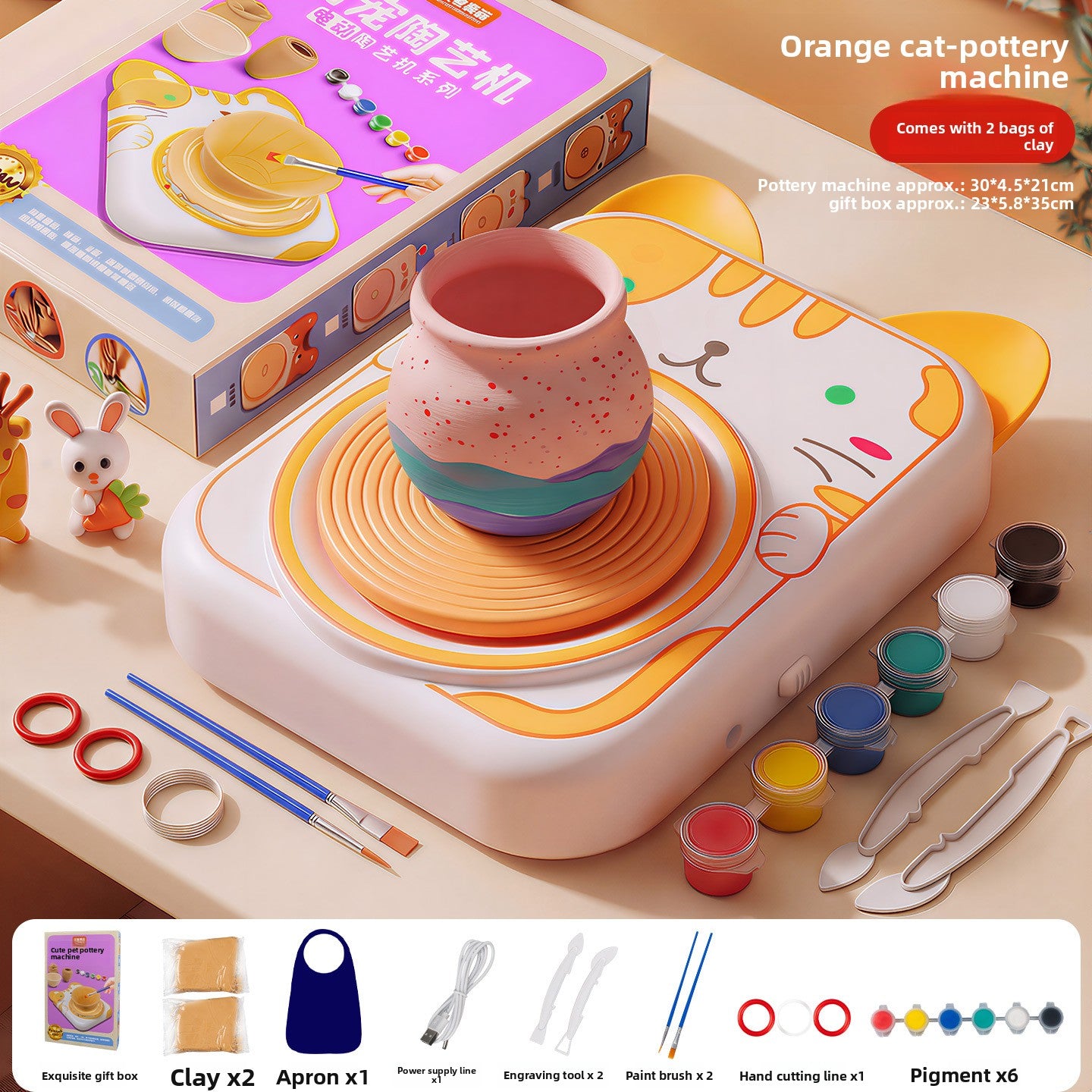 DIY Creative Pottery Machine for Kids