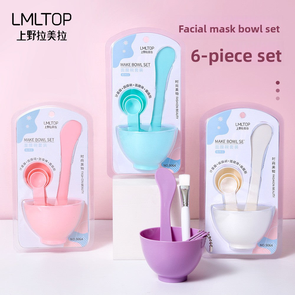 DIY Facial Mask Mixing Bowl Tool Set