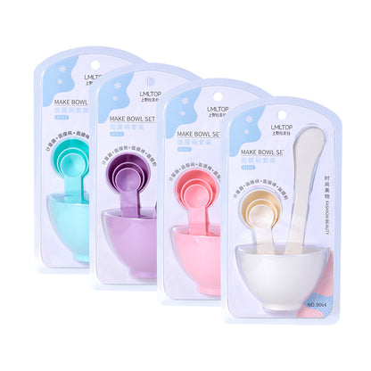DIY Facial Mask Mixing Bowl Tool Set