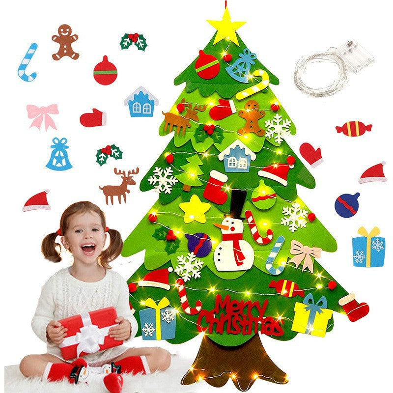 DIY Felt Christmas Tree Decorations