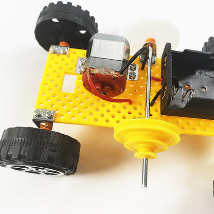 DIY Gear Transmission Educational Toy Car
