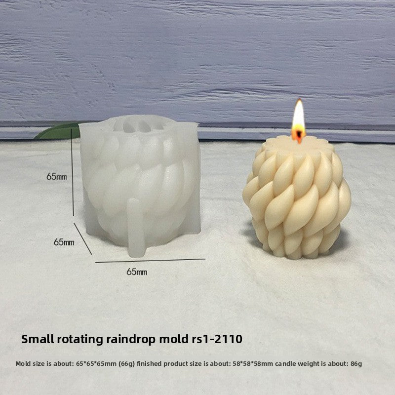 DIY Geometric Silicone Candle Mold