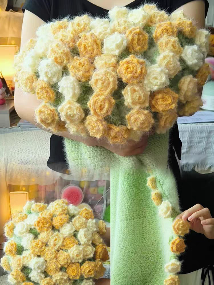 DIY Gradient Bouquet Blanket Material Kit