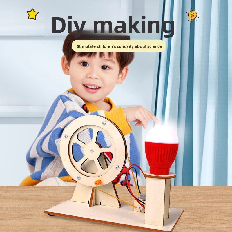 DIY Hand Crank Generator Science Experiment Kit