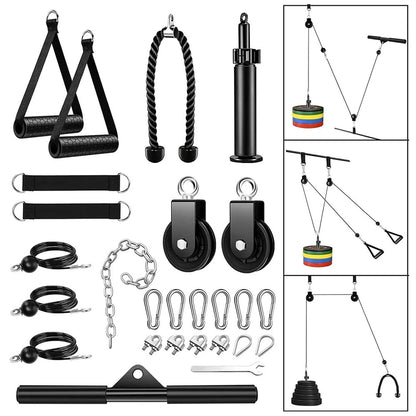 DIY High Pull-down Trainer Fitness Set