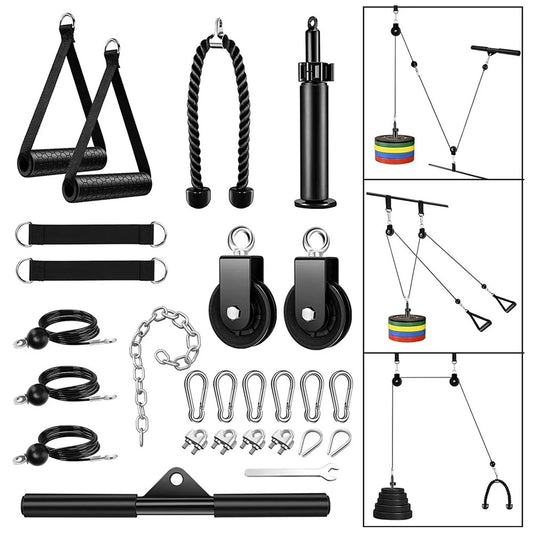 DIY High Pull-down Trainer Fitness Set